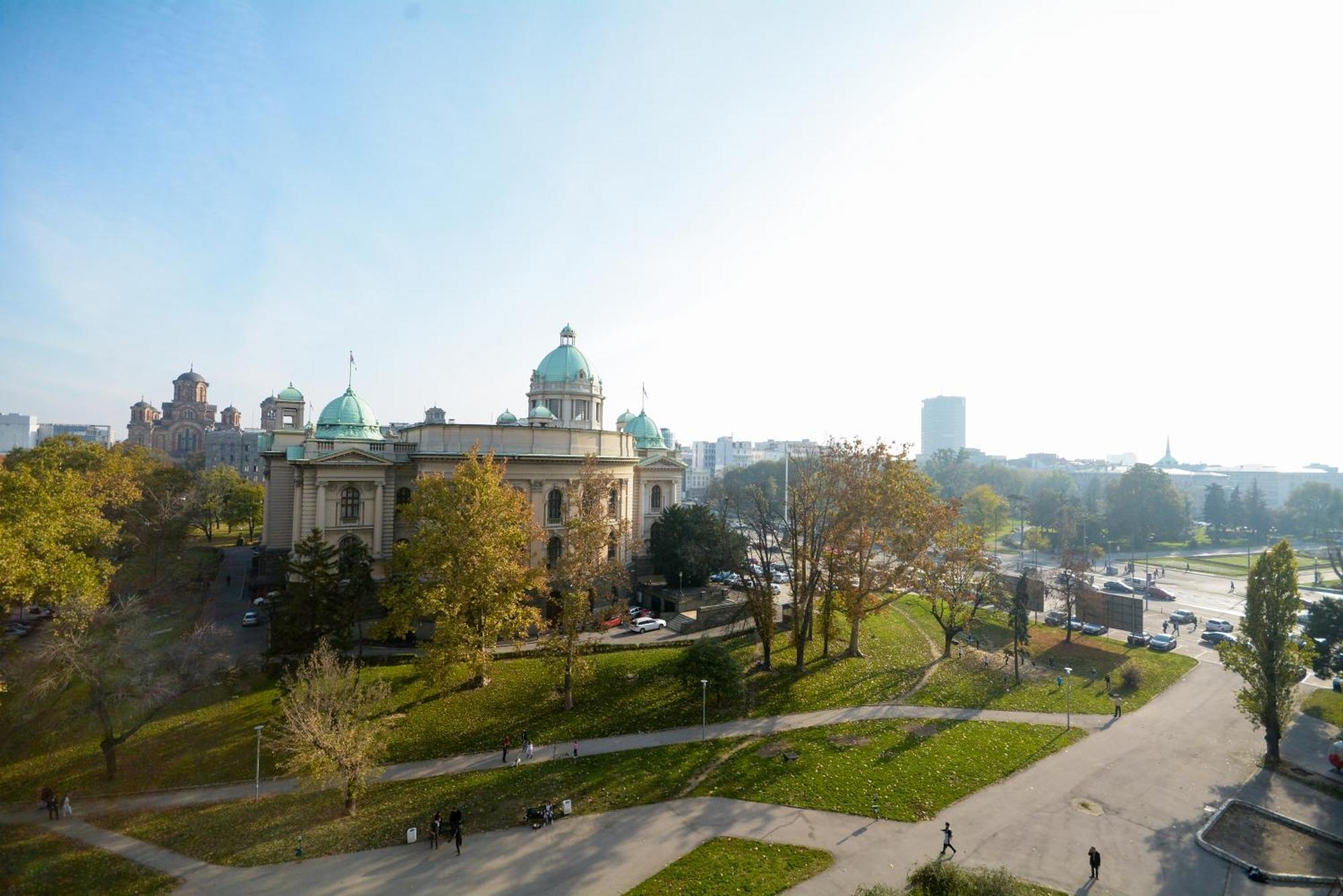 Apartments City Hall Beograd Ruang foto