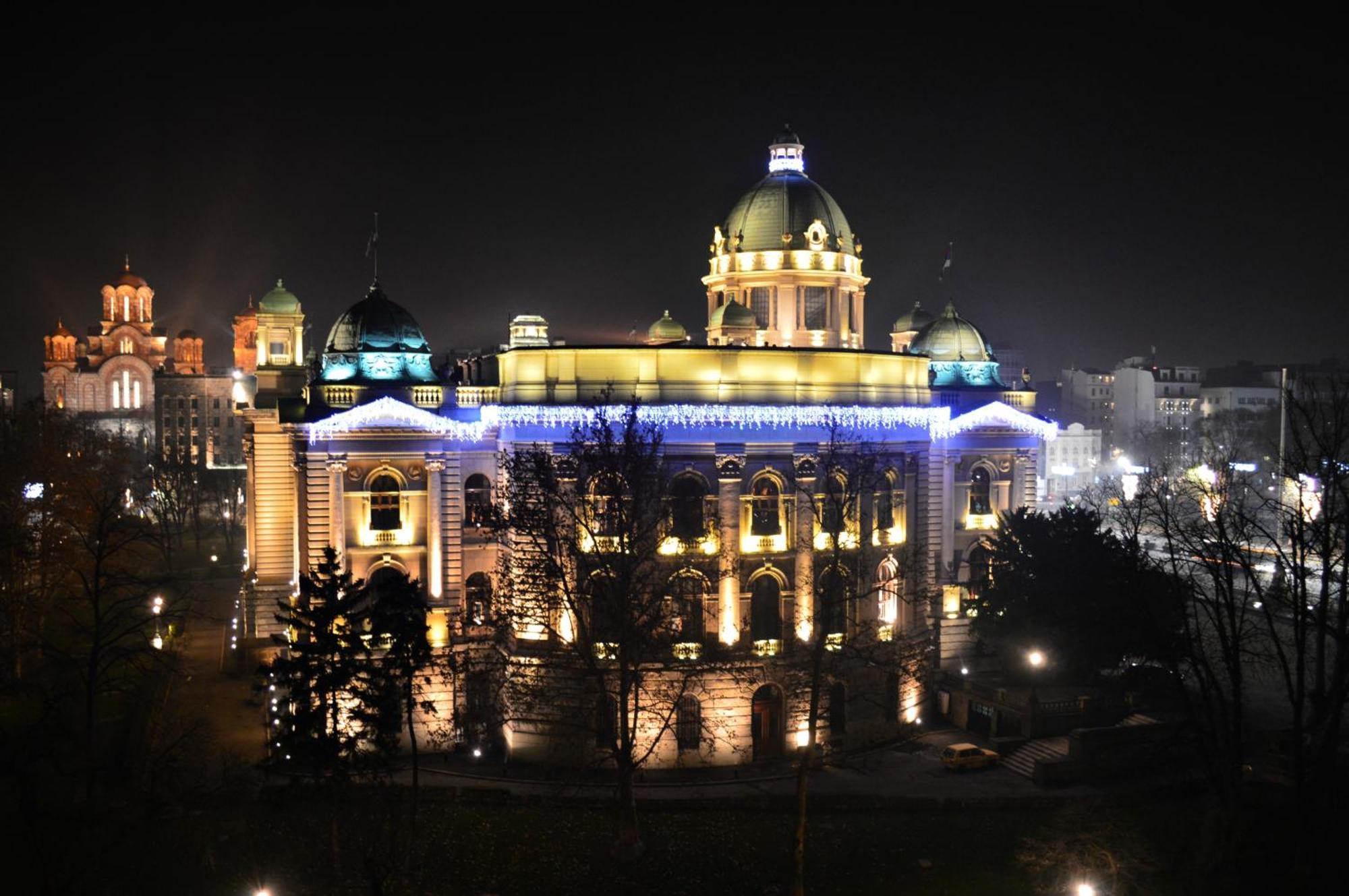 Apartments City Hall Beograd Ruang foto
