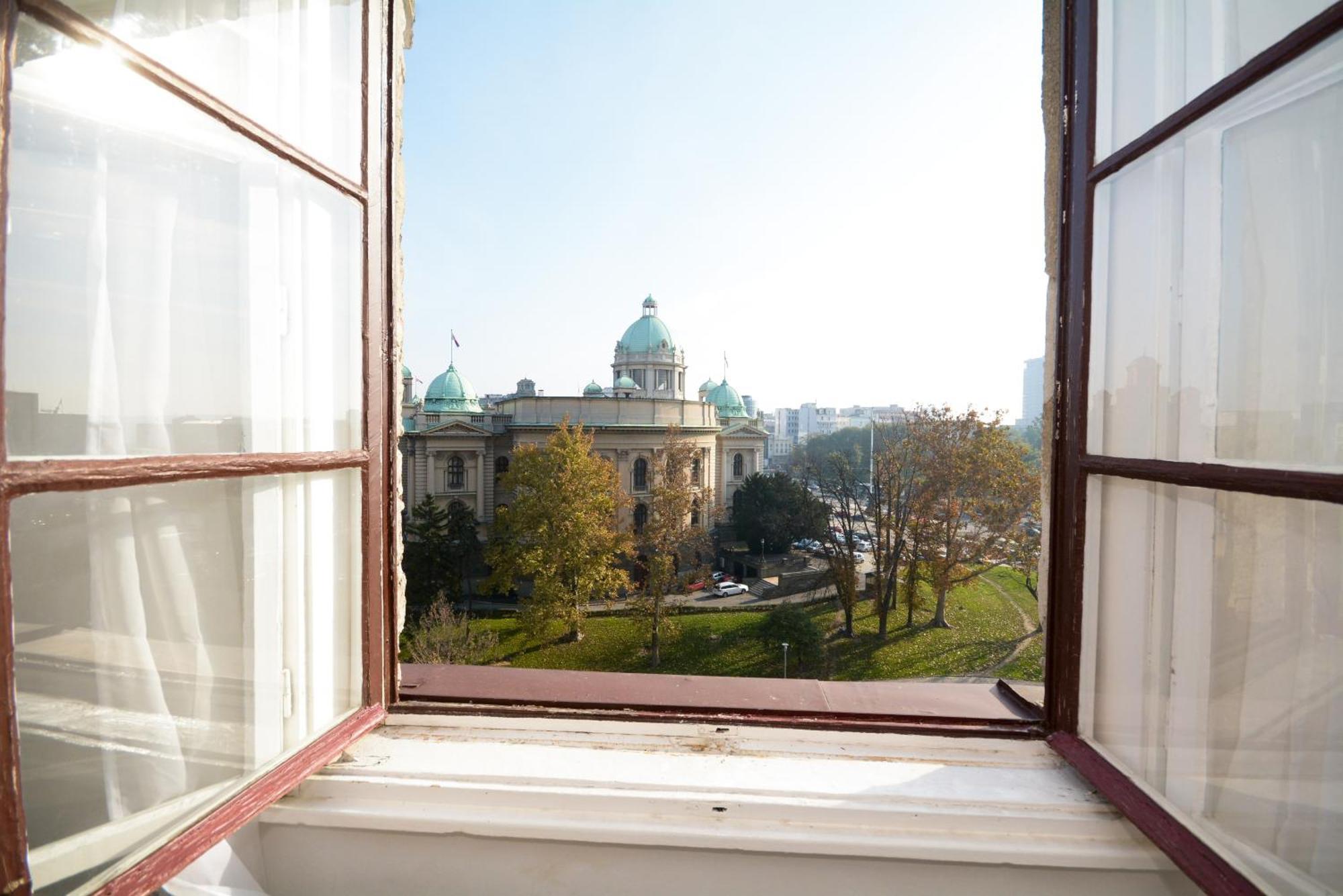 Apartments City Hall Beograd Ruang foto
