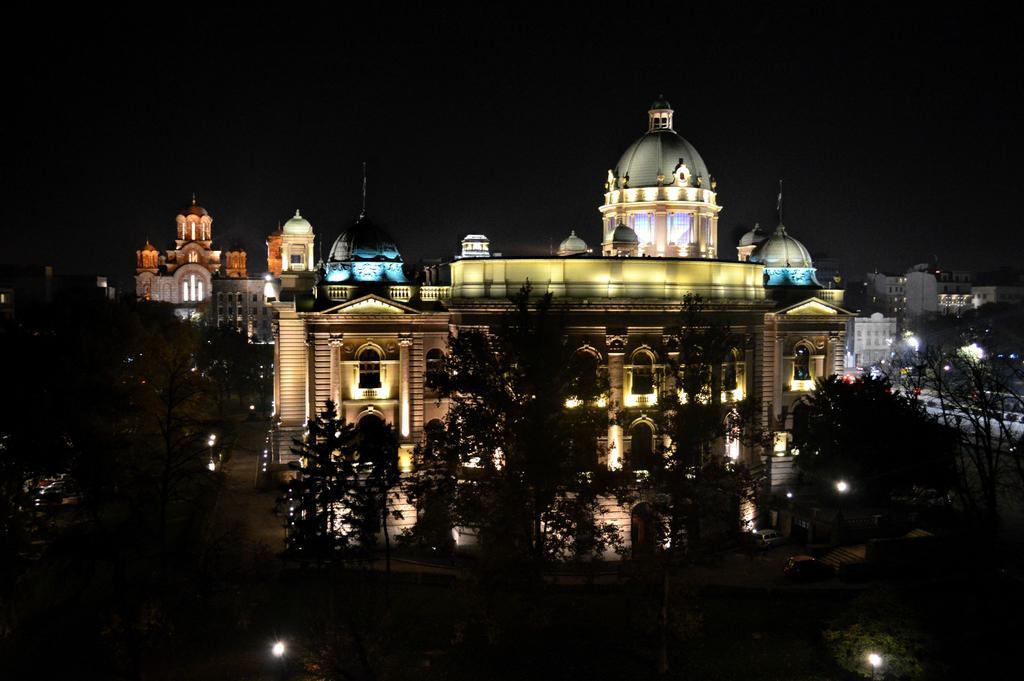 Apartments City Hall Beograd Ruang foto